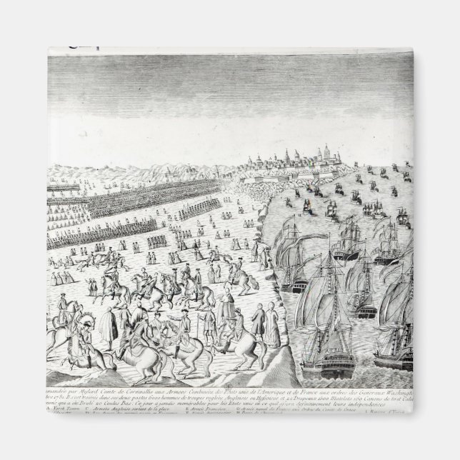 Imã Renda em Yorktown, 1781 (Frente)