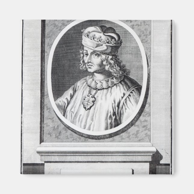 Imã Rene d' Anjou, Rei de Nápoles (Frente)