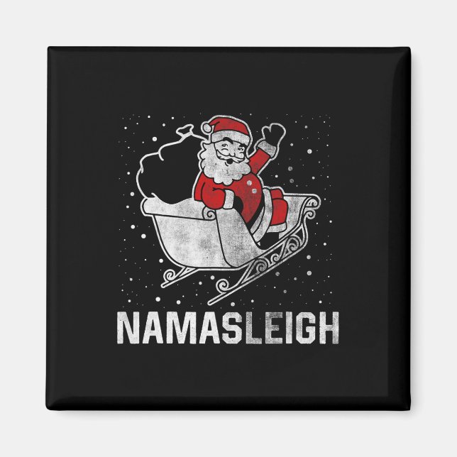 Imã René de Namasleigh Santa Claus Enviando Presente (Frente)