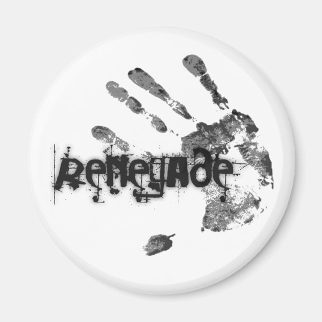 Imã Renegar Magnet [Round] (Frente)