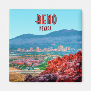 Imã Reno Nevada Centro Vintage