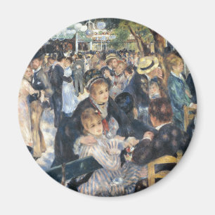 Imã Renoir Dança no Moulin de la Galette Vintage