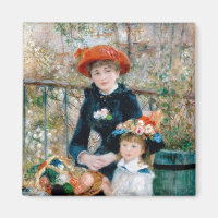 Renoir Duas Irmãs no Terrace Vintage Fine Art