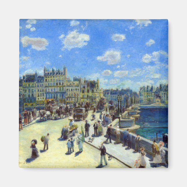 Imã Renoir Pont Neuf Paris (Frente)