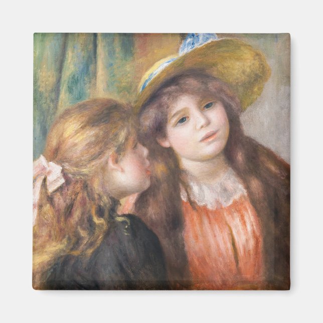 Imã Renoir - Retrato de Duas Meninas (Frente)