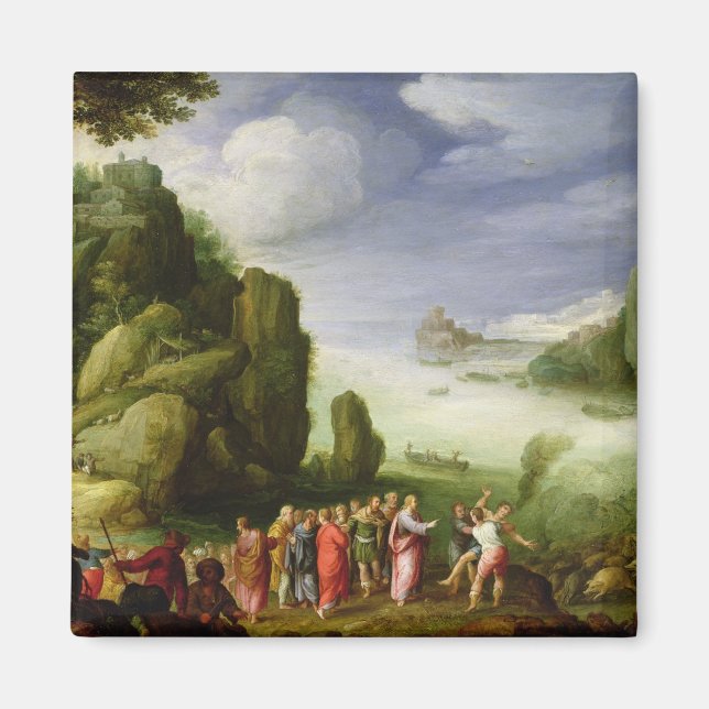 Imã Reparação do cristo Possível de Gerasa, 1608 (Frente)