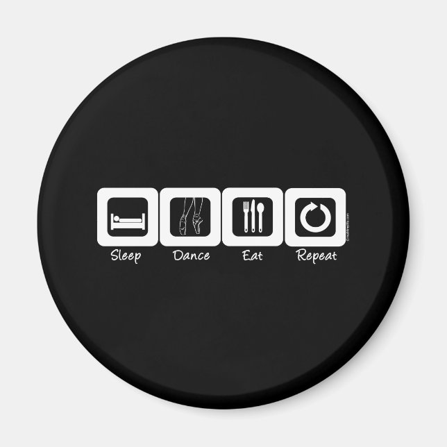 Imã Repetição de alimentação do Balé de latência (Frente)