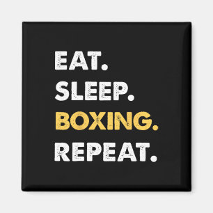 Imã Repetição de Boxing Roupa Comer Suspensão Engraçad
