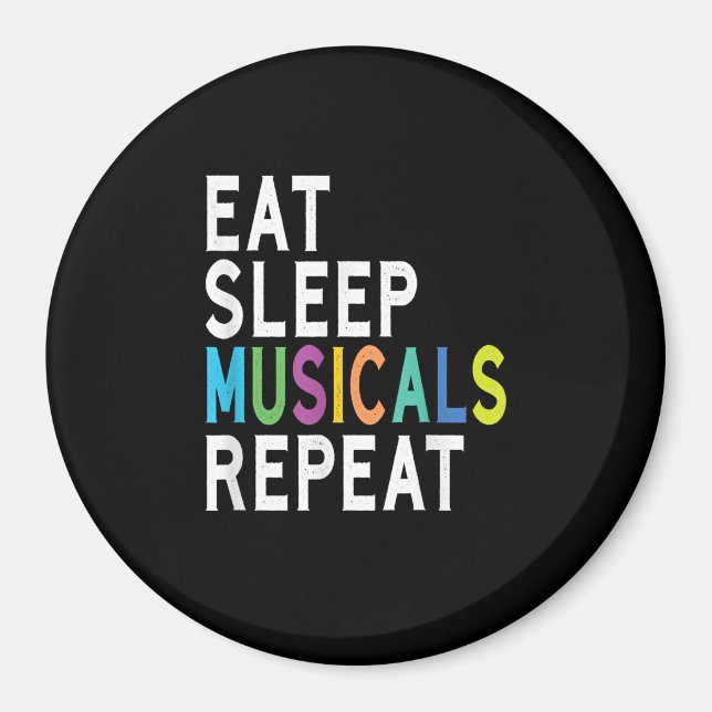 Imã Repetição de Músicos do Sono (Frente)