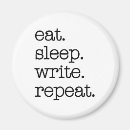 Imã Repetição de Repouso do Autor de Diários do Escrit