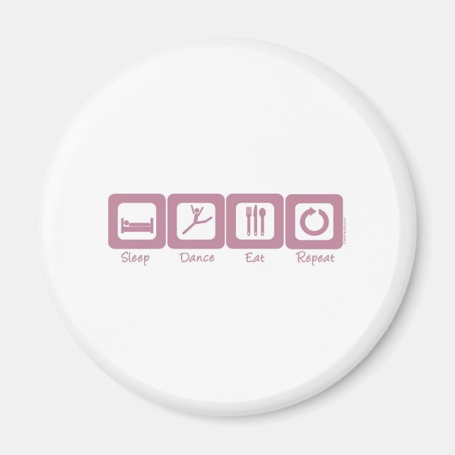 Imã Repetir dança de repouso (Frente)