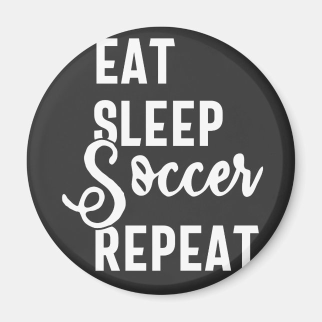 Imã repetir o futebol para dormir (Frente)