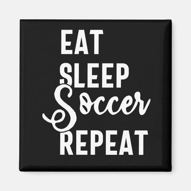 Imã repetir o futebol para dormir (Frente)