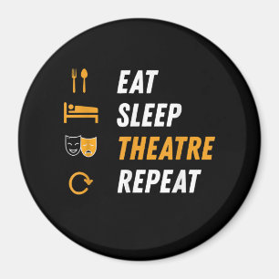 Imã Repetir o teatro de repouso