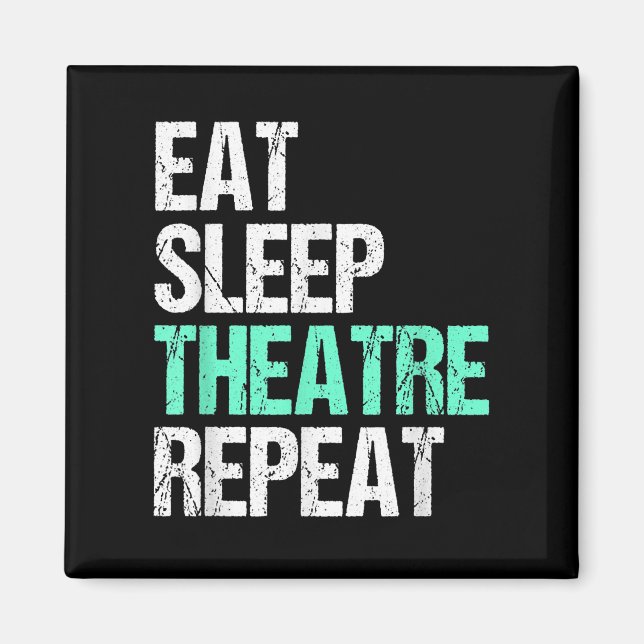 Imã Repetir Teatro De Sono (Frente)