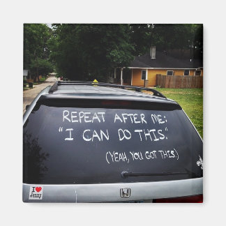 Imã Repita: Eu Posso Fazer Isso! - Magneta de Hindsigh