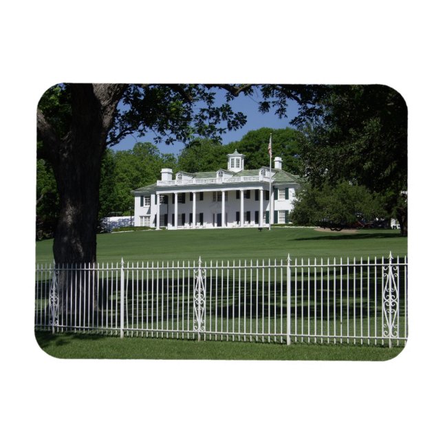 Ímã Réplica do Monte Vernon no Lago White Rock em Dall (Horizontal)