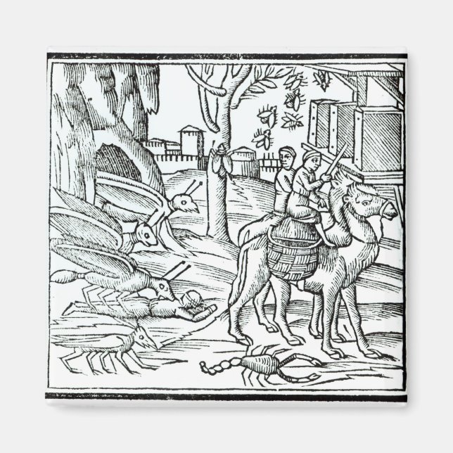 Imã Representação da peste, 1572 (Frente)