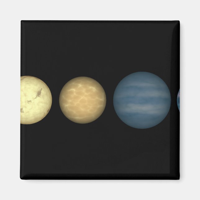 Imã Representação de artista comparando anãs marrons 2 (Frente)