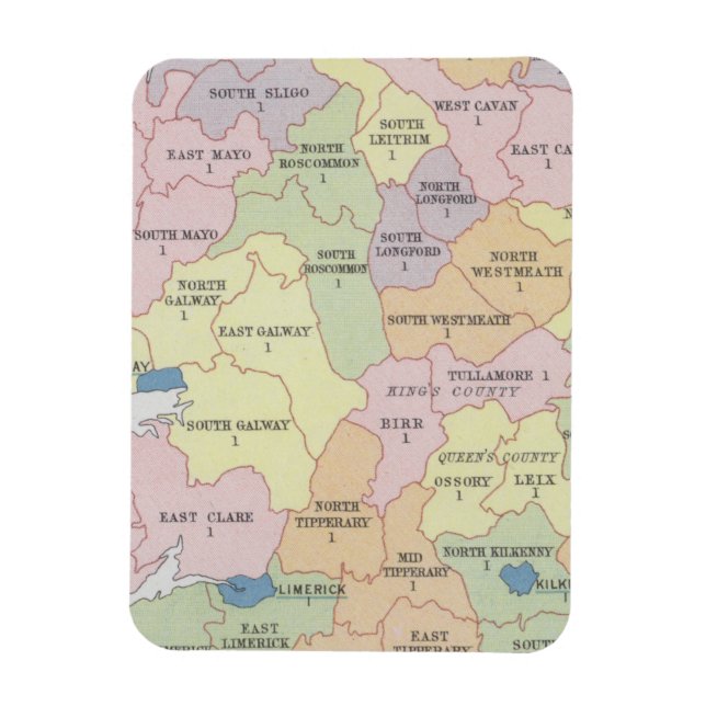 Ímã Representação Parlamentar | Irlanda (Vertical)