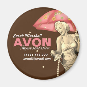 Imã Representante do Avon Retroativo