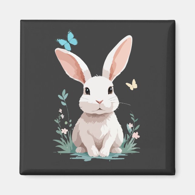 Imã Reprodução De Animais Divertidos Adoráveis Com Vet (Frente)