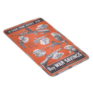 Ímã Reprodução do poster britânico do tempo de guer