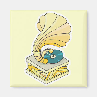 Imã reprodutor de gravação fonográfico