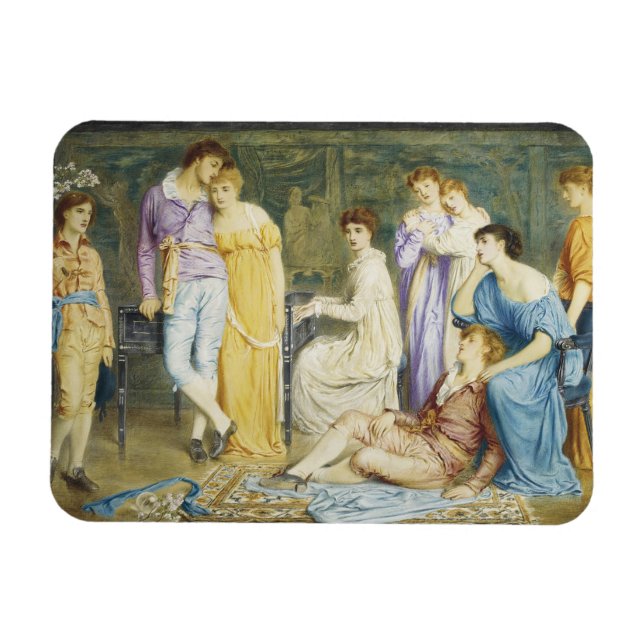 Ímã Reproduzindo um Prelúdio por Bach (Horizontal)