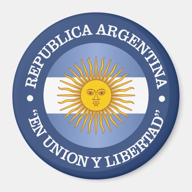 Imã República Argentina (Frente)