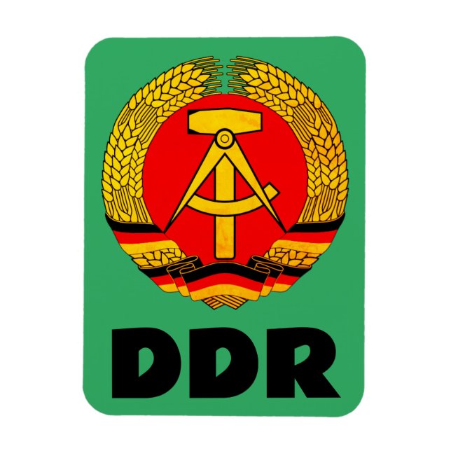 Ímã República Democrática Alemã (DDR, GDR) Alemanha Or (Vertical)
