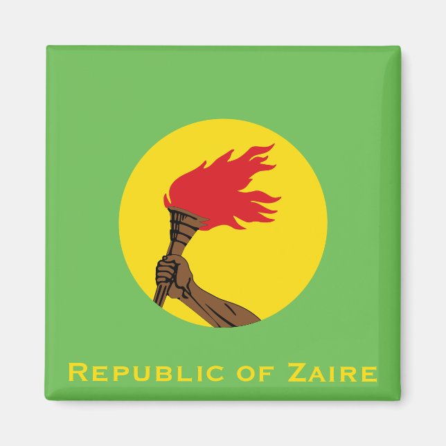 Imã República do Zaire Flag (Frente)