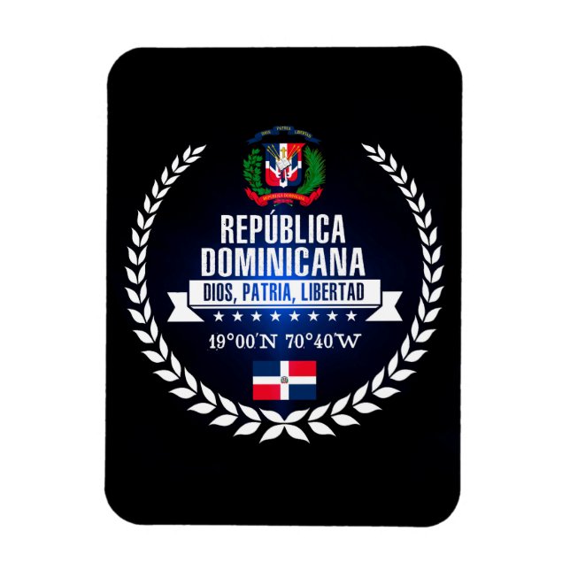Ímã República Dominicana (Vertical)