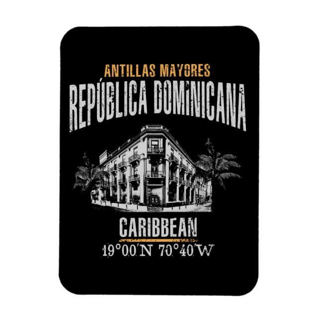 Ímã República Dominicana (Vertical)