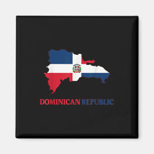 Imã República Dominicana Bandeira Viagem Souvenir Domi