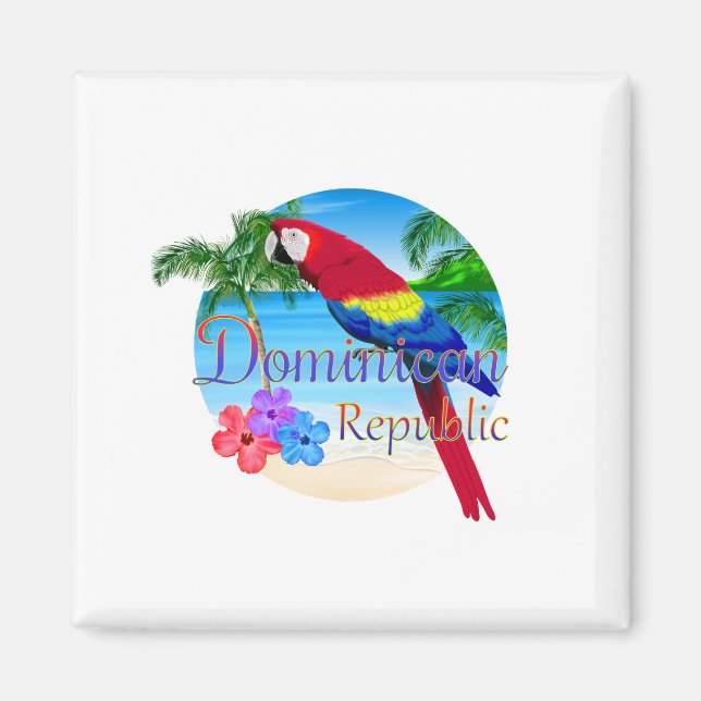 Imã República Dominicana Tropical (Frente)