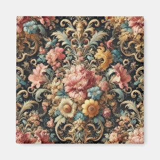 Imã Requiem para Arcana - Design Floral Gótico