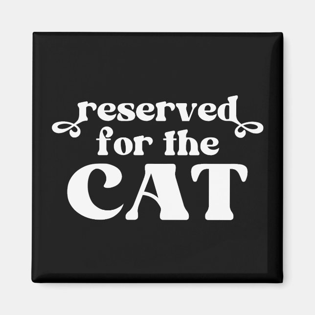 Imã Reservado Para O Cat (Frente)