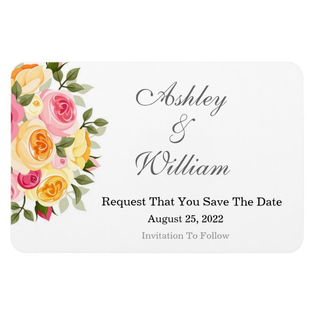 Ímã Reserve a Data (Horizontal)