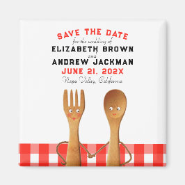 Imã Reserve a data para casamento