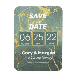 Ímã Reserve a Data | Teto e Dourado Mármaco