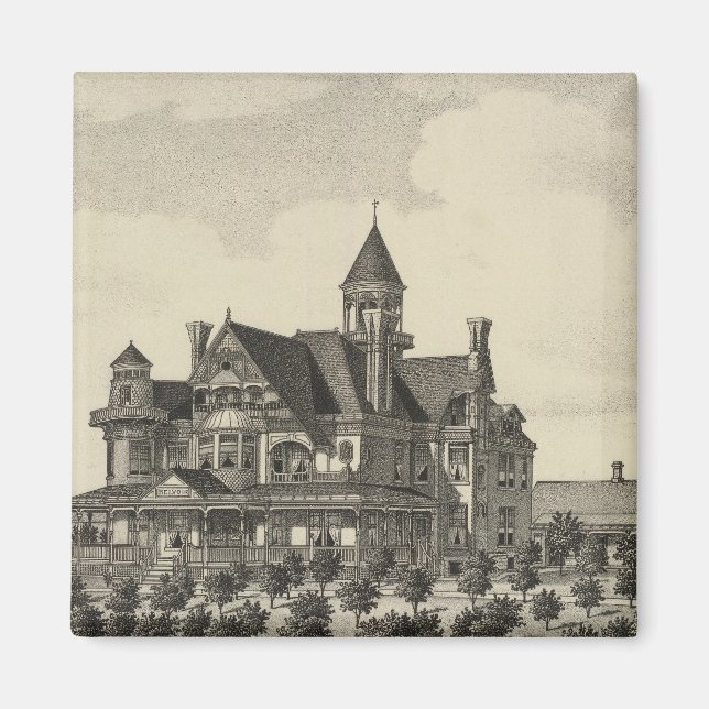 Imã Residência de John D Knox, Topeka, Kansas (Frente)
