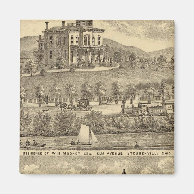 Imã Residência de WH Mooney (Frente)