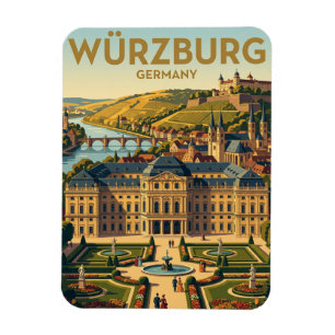 Ímã Residência de Würzburg Alemanha