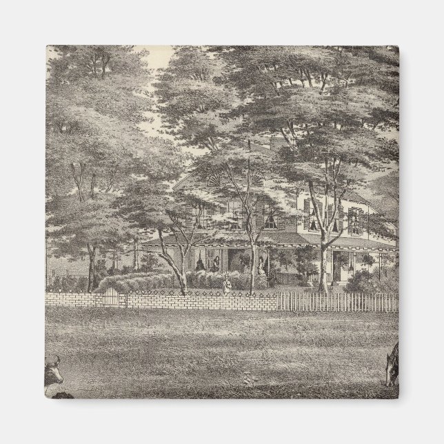 Imã Residência do Dr. Robert Laird, Esquadrão, NJ (Frente)