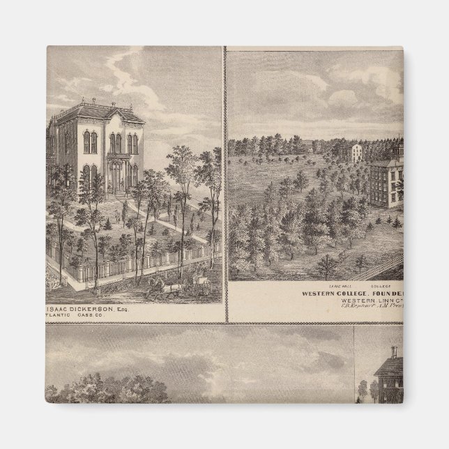 Imã Residência e Escola Ocidental em Marshalltown (Frente)