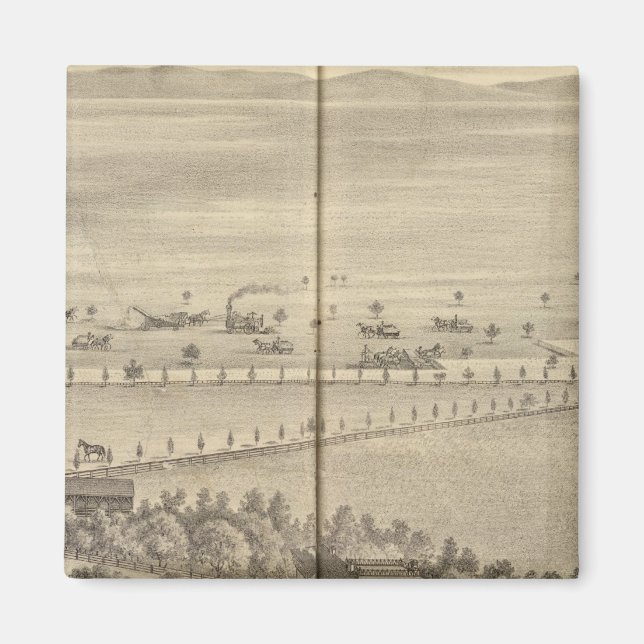 Imã Residência Reed, Knights Landing (Frente)