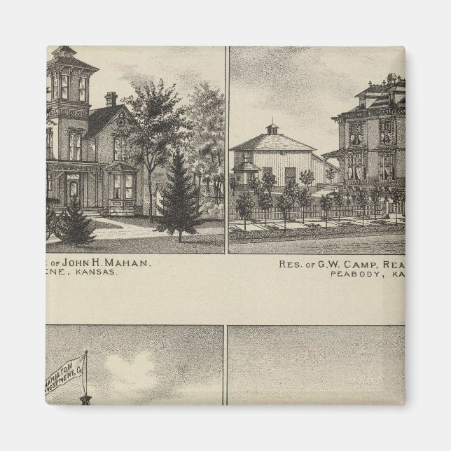 Imã Residências, Abilene, Kansas (Frente)