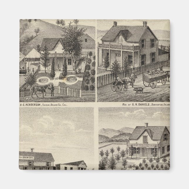 Imã Residências, cervejaria, fazenda (Frente)