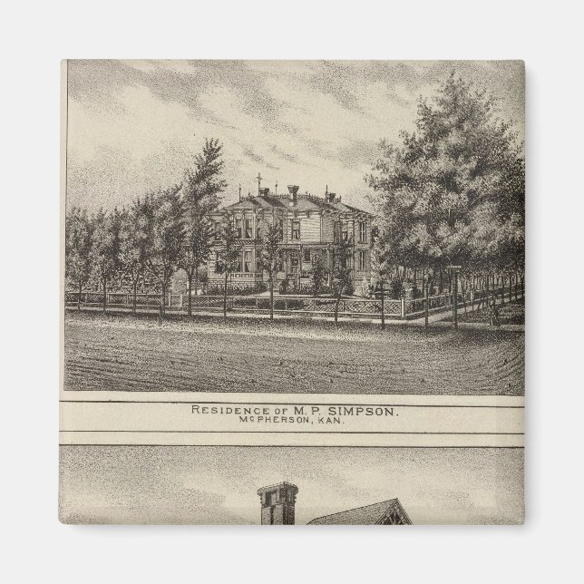 Imã Residências de JR Fisher e MP Simpson, Kansas (Frente)